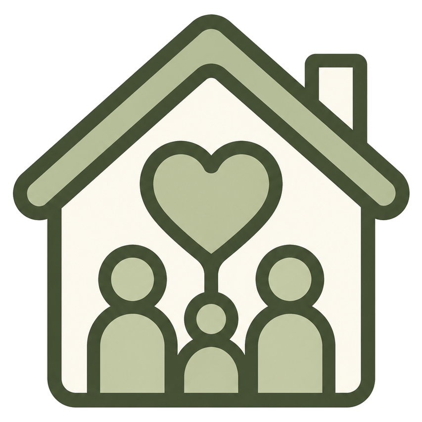Family-owned dog care icon