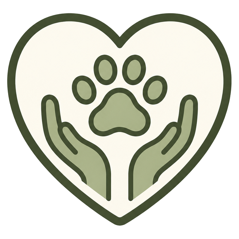 Personalized dog care icon